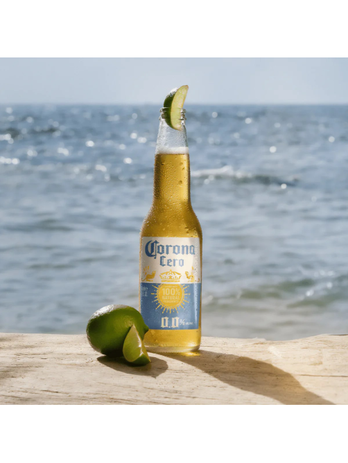 Пивной напиток Corona Cero безалкогольный, 0.33л x 24 шт