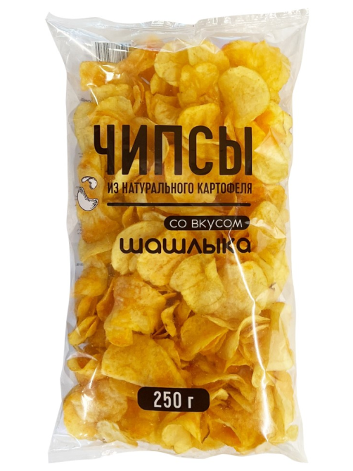 Чипсы Kdv картофельные шашлык, 250г