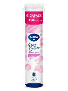 Диски ватные Aura 180шт