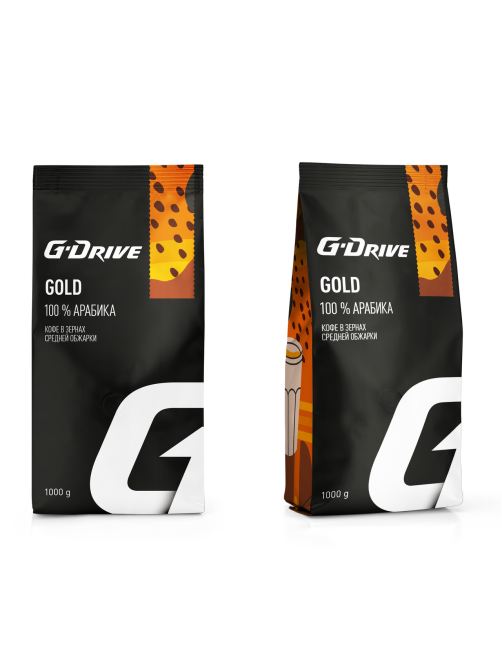 Кофе G-Drive Gold зерновой, 1кг