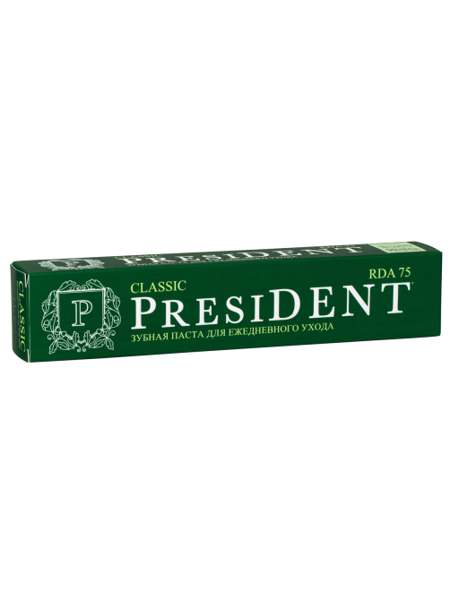 Зубная паста President Classic, 75мл