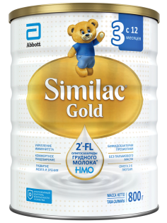 Смесь молочная детская Similac 3 Gold с 12 месяцев, 800г