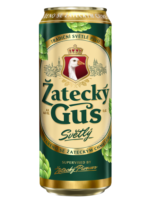 Пиво Zatecky Gus светлое, 0.45л