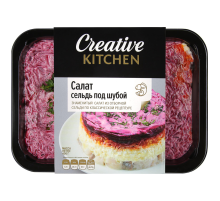 Салат Creative Kitchen Сельдь под шубой, 400г