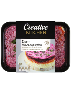Салат Creative Kitchen Сельдь под шубой, 400г