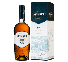 Коньяк Monnet VS в подарочной упаковке, 0.5л