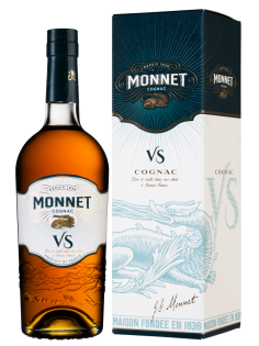Коньяк Monnet VS в подарочной упаковке, 0.5л