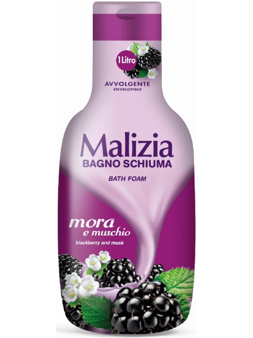 Пена для ванны Malizia Musk Blackberry, 1л