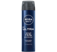 Гель для бритья Nivea Men с активным углем, 200мл