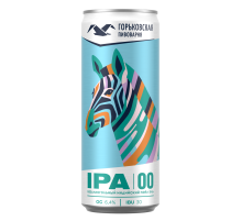 Пиво Горьковская пивоварня IPA безалкогольное, 0.33л