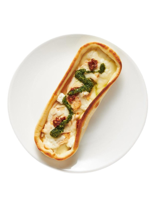 Пицетта Cook Chart с курицей и сыром с соусом песто, 120г