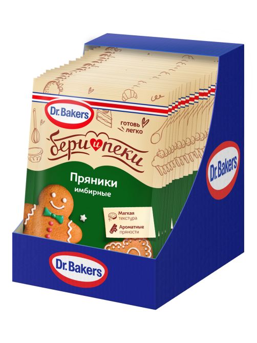 Смесь для приготовления Dr.Bakers Имбирные пряники, 12г