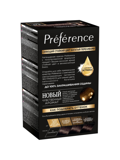 Краска для волос L'Oreal Preference 3 Бразилия, 243мл