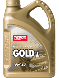 Масло моторное Teboil Gold L 5W-30, 4л