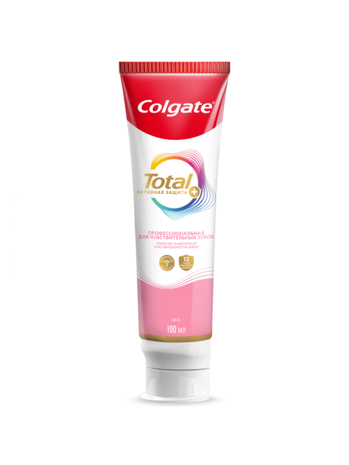 Зубная паста Colgate Total Активная защита+, 100мл