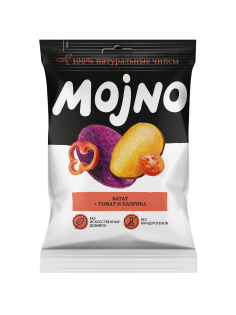 Чипсы Mojno Томат и паприка, 75г