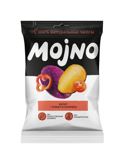 Чипсы Mojno Томат и паприка, 75г