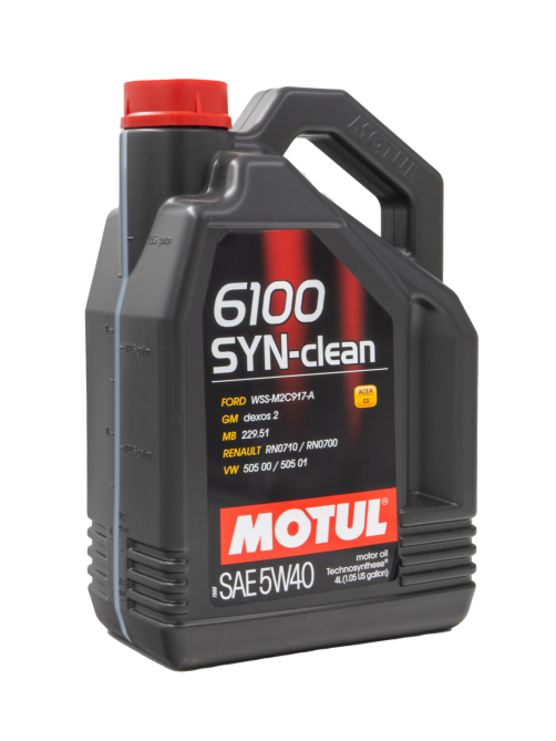 Масло моторное Motul 6100 Syn-Clean 5W40, 4л