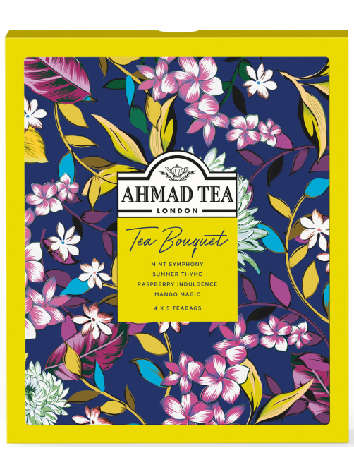 Чай подарочный Ahmad Tea Чайный букет ассорти 4 вкуса, 31.5г