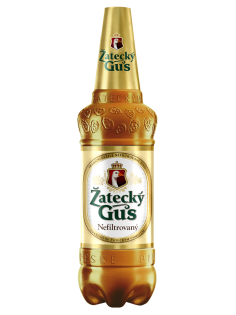 Пиво Zatecky Gus нефильтрованное, 1.35л
