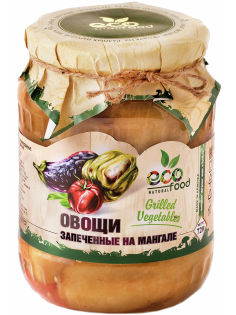 Ассорти овощное EcoFood запеченное на мангале, 720г