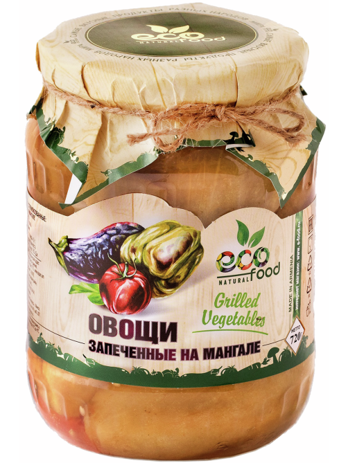 Ассорти овощное EcoFood запеченное на мангале, 720г