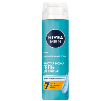 Гель для бритья Nivea Men чистая кожа, 200мл