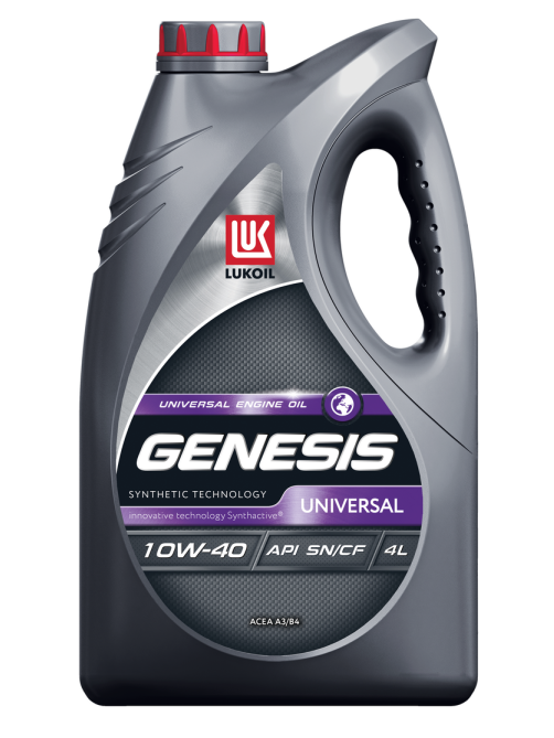 Масло моторное Lukoil Genesis Universal синтетическое 10W-40, 4л