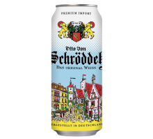 Пивной напиток Otto Von Schrodder Weiss Эль светлый, 0.5л