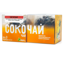 Сокочай черный Befruitbe ананас с манго и маракуйей (2.5г x 20шт), 50г