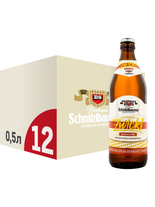 Пиво Schnitzlbaumer Zwickl безалкогольное, 0.5л