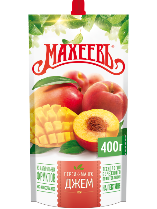Джем Махеевъ персик и манго, 400г