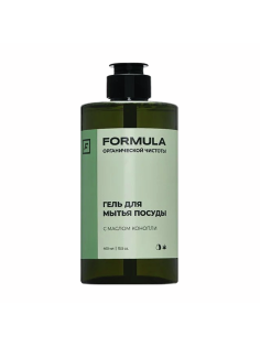 Гель для мытья посуды F Formula с маслом конопли, 460мл