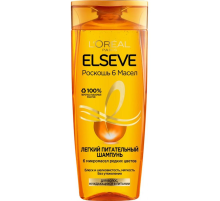 Шампунь L'Oreal Paris Elseve Роскошь 6 масел легкий питательный шампунь для волос нуждающихся в питании, 400мл
