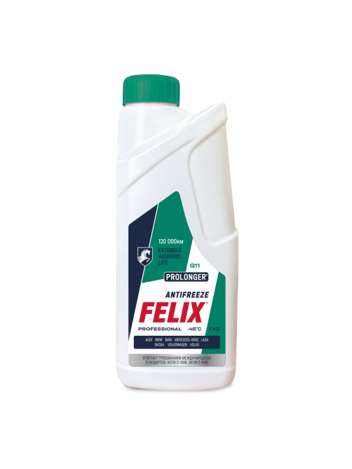 Антифриз Felix Prolonger зеленый, 1кг