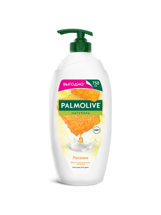Гель для душа Palmolive Натурэль питание с медом и молочком, 750мл