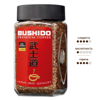Кофе Bushido Red Katana растворимый сублимированный, 100г