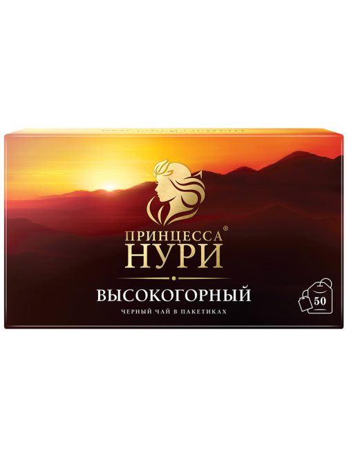 Чай Принцесса Нури высокогорный черный (2г x 50 шт), 100г