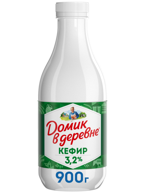 Кефир Домик в деревне 3.2% 900 г