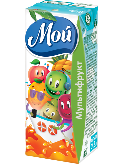 Нектар Мой мультифруктовый, 200мл