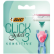 Сменные кассеты для женской бритвы BIC Click 3 Soleil для чувствительной кожи, 4 шт