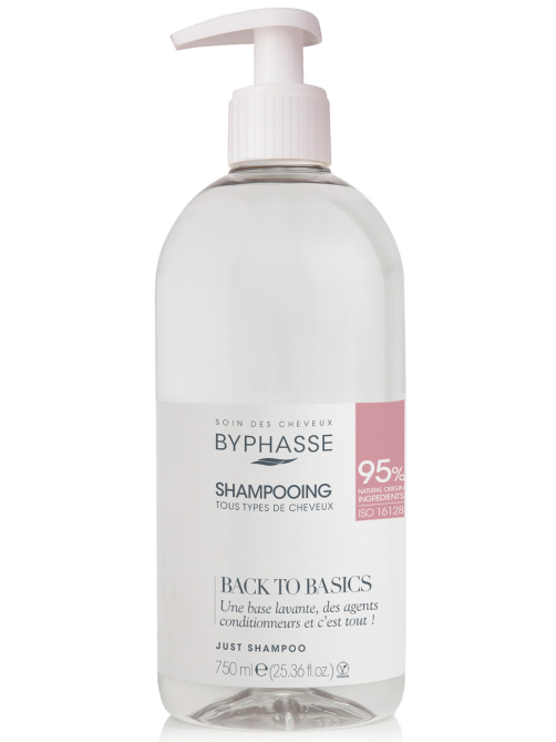 Шампунь Byphasse Back to Basics для всех типов волос, 750мл