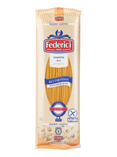 Макароны спагетти Federici Spaghetti №3 из нутовой муки без глютена, 250г