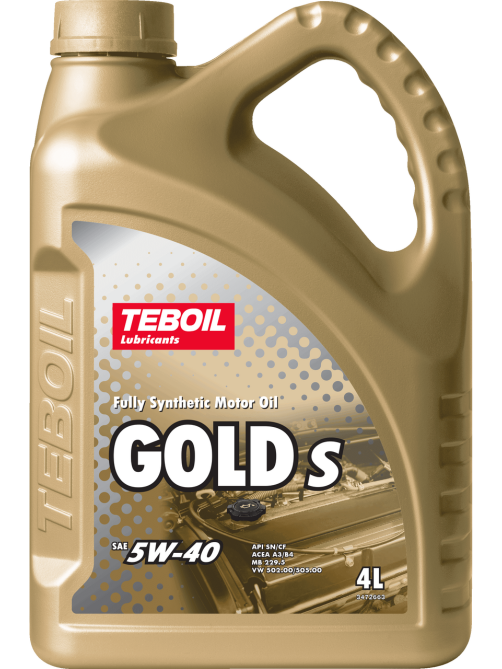 Масло моторное Teboil Gold S 5W-40, 4л