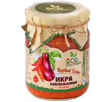 Икра из баклажанов EcoFood острая, 520г