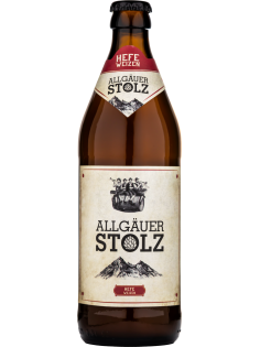 Пиво Allgauer Stolz Hefeweizen светлое, 0.5л