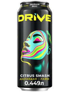 Напиток энергетический Drive Me Citrus Smash, 449мл