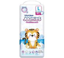 Подгузники-трусики Joonies Premium Soft размер L 9-14кг, 44шт