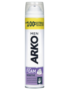 Пена для бритья Arko Men Sensitive, 300мл