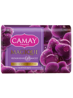 Мыло туалетное Camay Magique с ароматом черной орхидеи, 85г